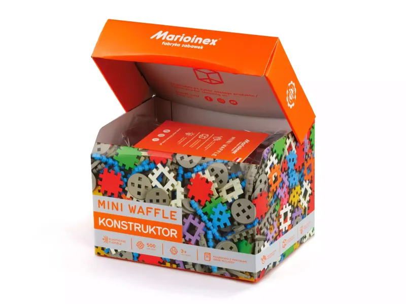 Klocki konstrukcyjne Mini Waffle (500 elementów) zdjęcie 1