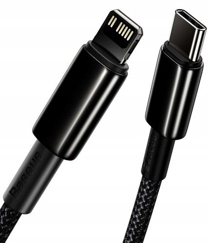 Kabel niktrade USB typ C - Apple Lightning 2 m czarny na Arena.pl
