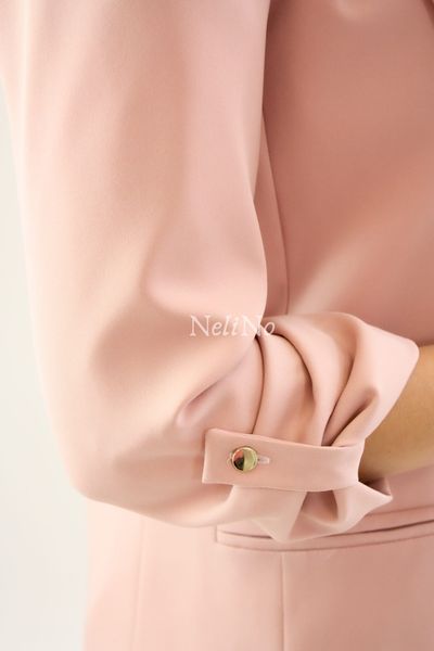 Marynarka Ada Pudrowy róż 44 zdjęcie 4