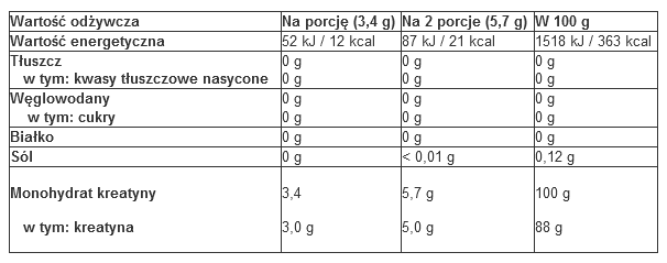 Olimp - Creatine Monohydrate Powder - 550 g zdjęcie 2