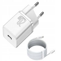 BASEUS SZYBKA ŁADOWARKA DO TELEFONU IPHONE USB-C TYPE-C 20W KABEL LIGHTNING
