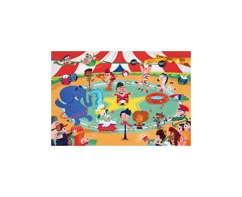 PUZZLE 104 CLEMENTONI MAXI CRAZY CIRCUS C23733 na Arena.pl