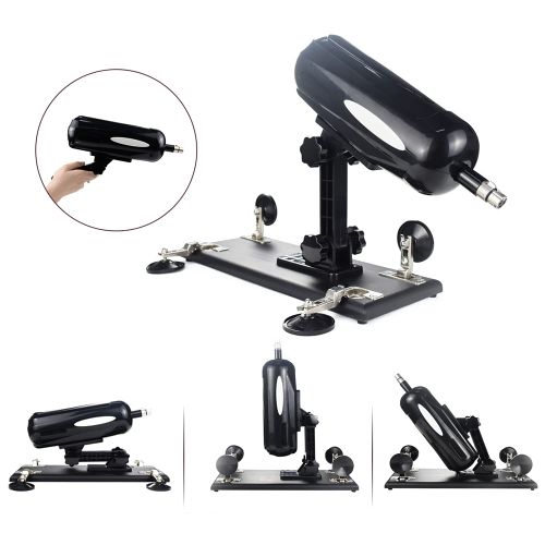 Sex maszyna wibrator zestaw 4x DILDO machine GUN na Arena.pl