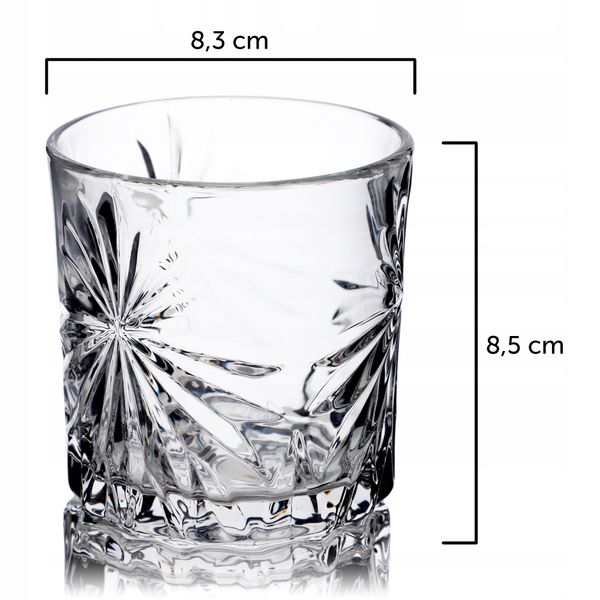 SZKLANKA DRINKÓWKA LITERATKA ZESTAW 6szt 300ml zdjęcie 11