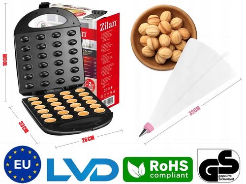 OPIEKACZ DO ORZESZKÓW FORMA NIEPRZYWIERAJĄCA POWŁOKA CIASTEK 24 SZT na Arena.pl