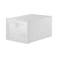 Organizer na buty pudełko pojemnik z klapą szafka składana modułowa