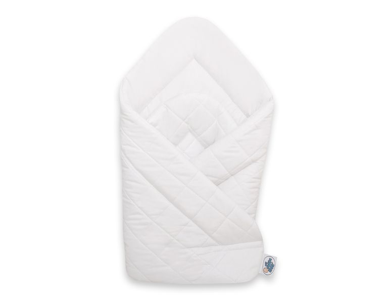 Rożek miękki pikowany - biały zdjęcie 1