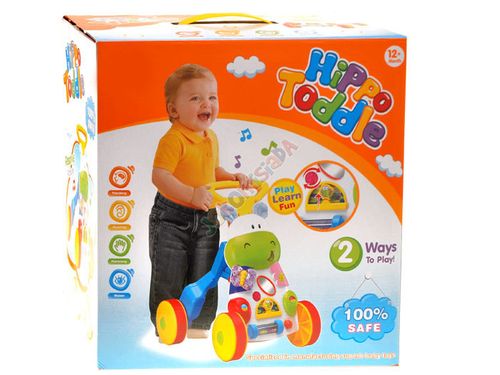 JKM ZA0909 Interaktywny Pchaczyk CHODZIK Hipopotam na Arena.pl