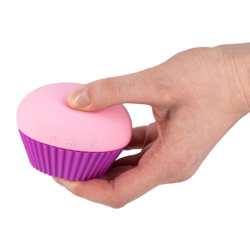 masażer intymny dla kobiet z wibracjami i ssaniem. magic cupcake na Arena.pl