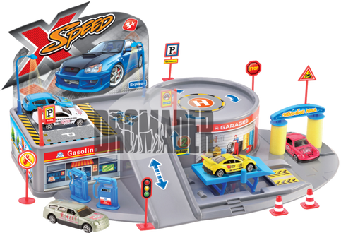 DROMADER 00650 GARAŻ PARKING 4 AUTA na Arena.pl