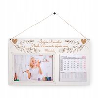 Prezent na dzień Babci i Dziadka PERSONALIZOWANY KALENDARZ 2025 ze zdjęciem