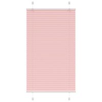 Roleta plisowana różowa 80x100 cm Szerokość tkaniny 79,4 cm