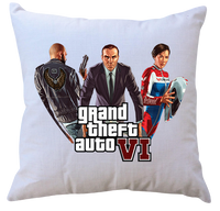 Poduszka z wkładem GTA Grand Thief Auto
