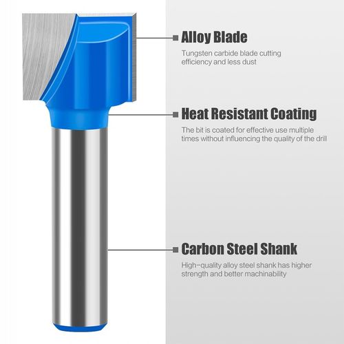 Frez do drewna planowania 30mm 16mm chwyt 8mm węgl na Arena.pl