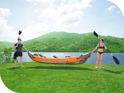 Kajak 3 osobowy Rapid Bestway 65132 Pompka Wiosła Torba NOWY MODEL 2024 na Arena.pl