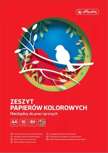 Papier Kolorowy A4 10 Kartek na Arena.pl
