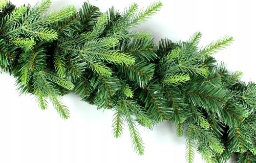 GIRLANDA ŁAŃCUCH CHOINKOWY OZDOBA ŚWIĄTEC.ZNA ŚWIERK GĘSTA 300 CM 1 SZT na Arena.pl