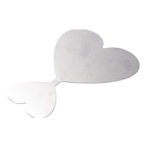 Aluminiowa ramka do sublimacji - serce zdjęcie 2