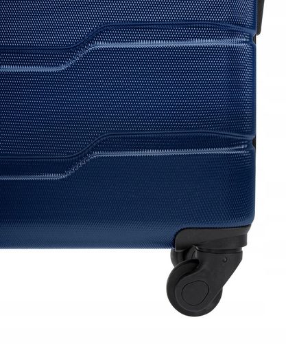 PUCCINI Zestaw WALIZEK Podróżnych Na Kółkach 3w1 Komplet ABS ABS024-7A na Arena.pl