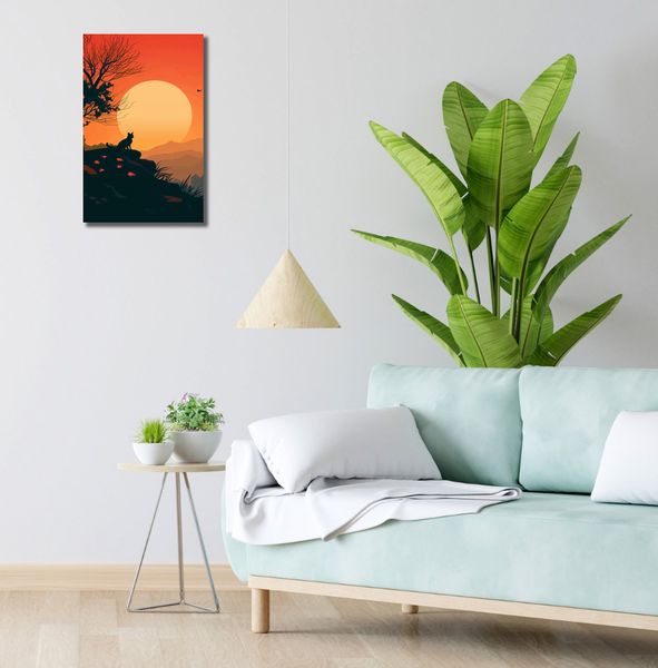 Obraz 30x50cm Kocie Wzgórze zdjęcie 2