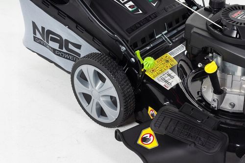 Kosiarka SPALINOWA z NAPĘDEM NAC 196 cm3 3,6 kW 51cm MIELENIE Wyrzut BOCZNY na Arena.pl