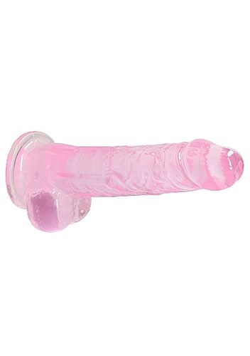 8"" / 20 Cm Realistic Dildo With Balls - Pink na Arena.pl