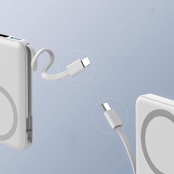 10000MAH MAGNETYCZNA MAGSAFE POWER BANK USB-C SZYBKIE ŁADOWANIE DLA IPHONE zdjęcie 2