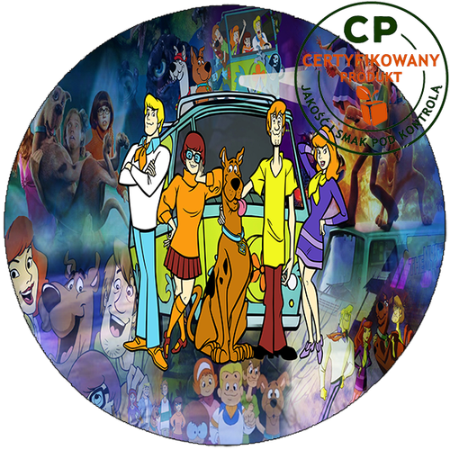 Opłatek na tort - Scoobie Doo na Arena.pl