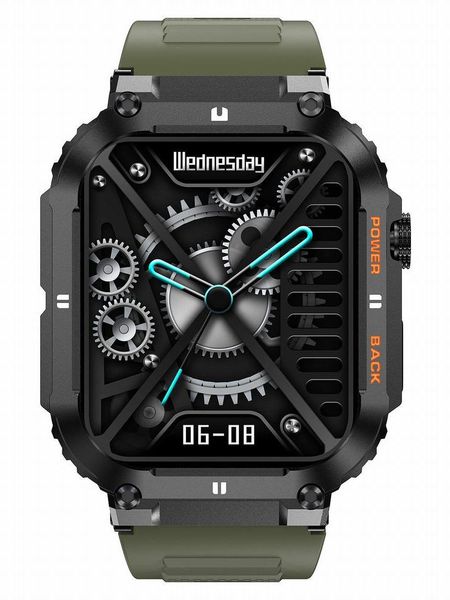 SMARTWATCH MĘSKI GRAVITY GT6-6 - WYKONYWANIE POŁĄCZEŃ, MONITOR SNU (sg020f) zdjęcie 3