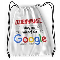 Plecak Dziennikarza Sportowy Szkolny Worek Torba Z Nadrukiem Ze Zdjęciem