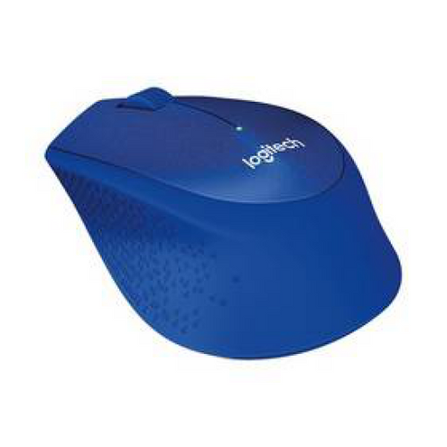 Mysz Logitech Wireless Mouse M330 Silent Plus (910-004910) Niebieska na Arena.pl