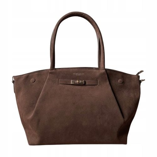 Flora&Co czekoladowa torebka shopper brązowy torebka ciemny brąz A4 na Arena.pl