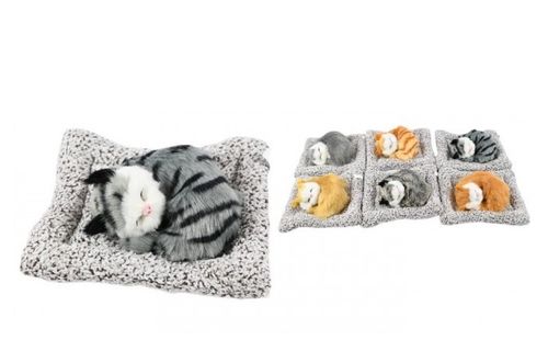 kot na poduszce 17cm figurka dekoracyjna na Arena.pl