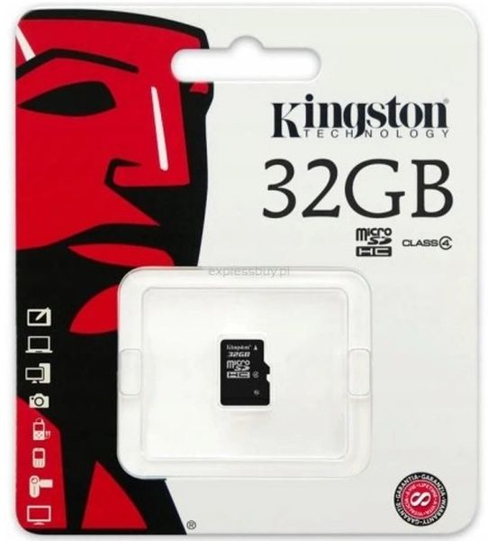 Karta KINGSTON micro SD 32GB microSD Class 10 + ADAPTER 100MB/s