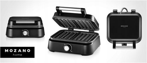 GOFROWNICA 2 DUŻE CHRUPIĄCE GOFRY MOCNA SMART MARMURKOWA POWŁOKA na Arena.pl