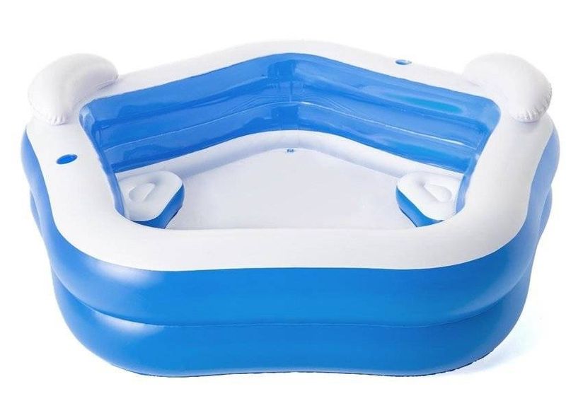 Basen Dmuchany Pięciokąt 213 x 206 x 69 cm Bestway 54153 zdjęcie 3