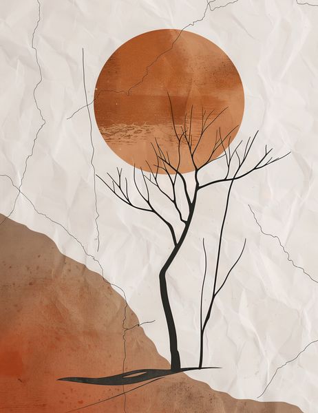 Plakat 50x65cm Surowość Pustyni zdjęcie 1