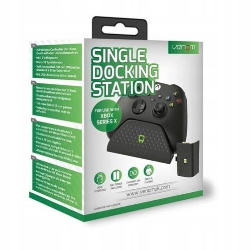 Stacja do padów Xbox Venom VS2880 + akumulator na Arena.pl