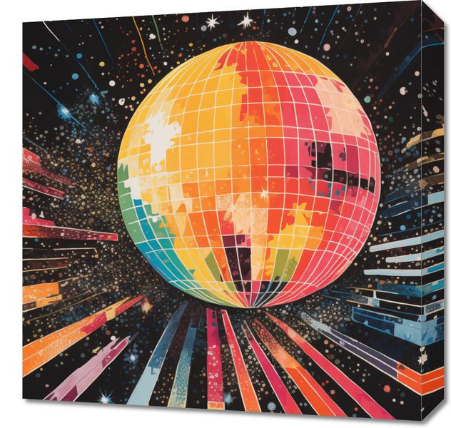 Obraz 50x50cm Disco Gra! zdjęcie 1