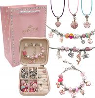 STWÓRZ WŁASNE BRANSOLETKI NASZYJNIKI CHARMS z charmsami SUPER PREZENT