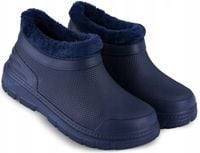 KALOSZE OCIEPLANE damskie krótkie piankowe zimowe lekkie chodaki EVA