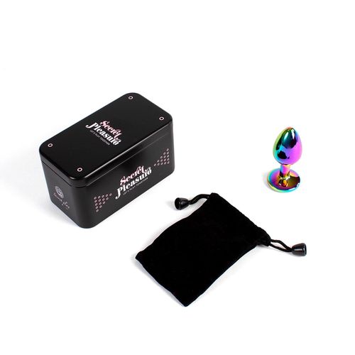 rainbow metal butt plug na Arena.pl