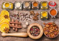 Fototapeta 3D kuchenna przyprawy kuchenne 200x130