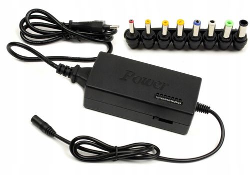 Zasilacz Uniwersalny ładowarka sieciowa do laptopa 120W 12-24V 8 wtyków na Arena.pl