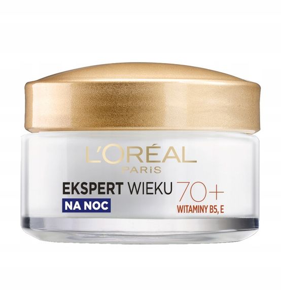 Loreal Ekspert Wieku 70+ Przeciwzmarszczkowy Krem Do Twarzy Na Noc 50ml zdjęcie 1