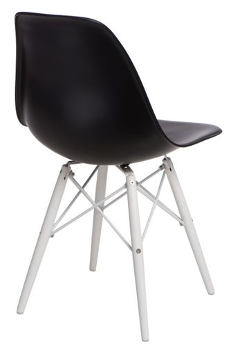 Krzesło P016W PP czarne/white  D2 na Arena.pl