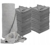 50x ŚCIERKI SZMATKI MIKROFIBRA DO CZYSZCZENIA POLEROWANIA AUTA