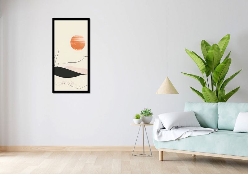 Plakat 50x100cm Miękkie Wzgórze zdjęcie 4