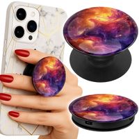 Uchwyt do telefonu Popsocket na palce/stojak KOSMOS PLANETY GWIAZDY KSIĘŻYC