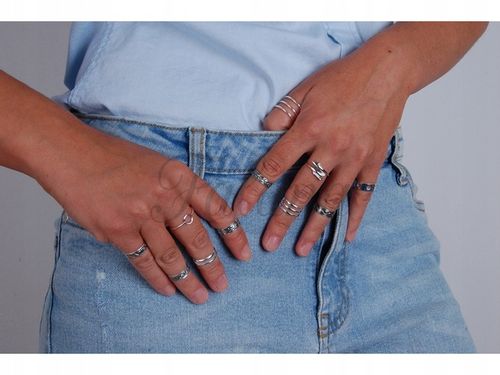 Pierścionek srebro na palec u stopy Yin Yang ps067 na Arena.pl